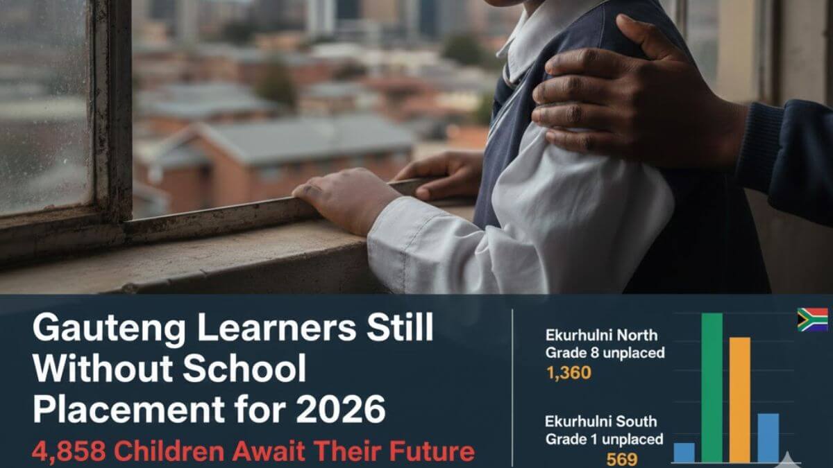 Gauteng Learners Still Without School Placement
