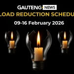 Gauteng Load Reduction Schedule for 9 - 16 February 2026