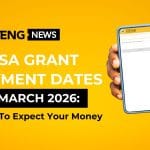 SASSA Grant Payment Dates for March 2026