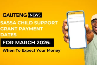 SASSA Child Support Grant Payment Dates for March 2026