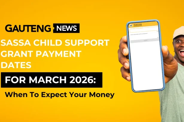 SASSA Child Support Grant Payment Dates for March 2026