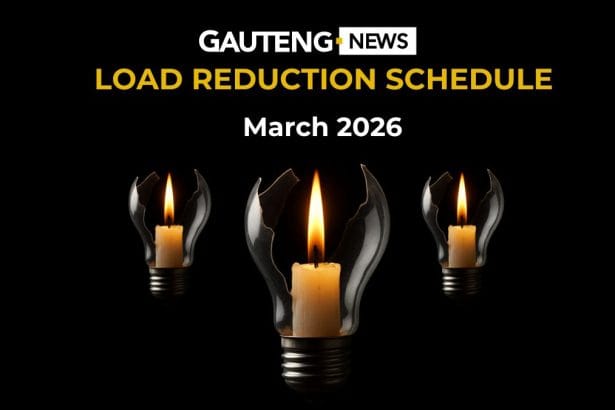 Gauteng March 2026 Load Reduction Schedule