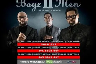 Boyz II Men Live in South Africa 2026 50 Boyz II Men