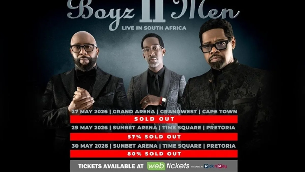 Boyz II Men Live in South Africa 2026 52 Boyz II Men
